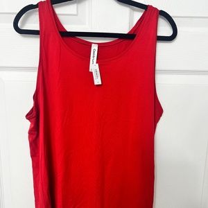 NWT Coolibrium Red Tank Top Cooling Size 2x